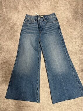 Wide Leg crop Women's Jeans